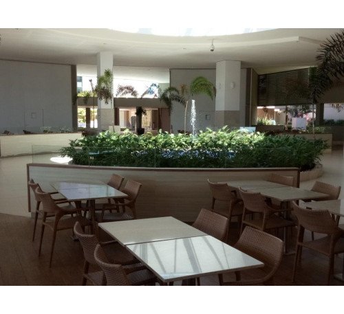 VIDRO VIDRO PRAÇA DE ALIMENTAÇÃO