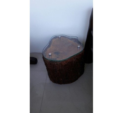 VIDRO SOB MEDIDA PARA TRONCO DE MADEIRA ( APARADOR , MÓVEL )