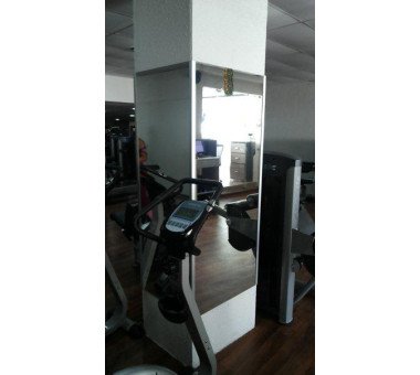 Coluna Espelhada Colado C/ Fixa Espelho+Cantoneira De Alumínio 2014-19