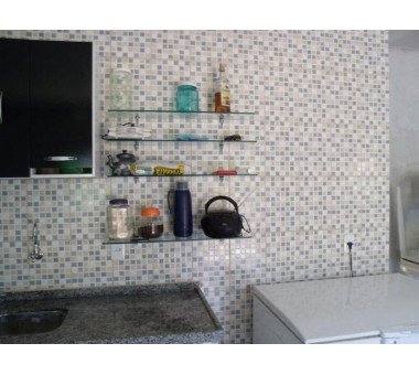 Prateleira Tripla Para Cozinha Com Mini Tucano 04