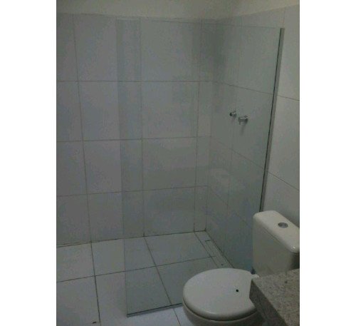 Divisória Vidro Fixo Para Banheiro 02