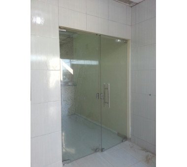 Porta Pivotante Dupla Sem Mola