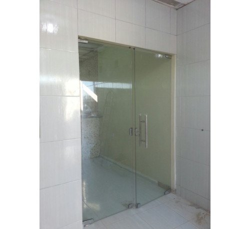 Porta Pivotante Dupla Sem Mola