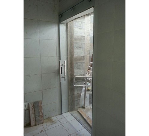 Porta De Correr Duas Folhas Para O Centro (Portas Laterais Correndo Para O Centro)