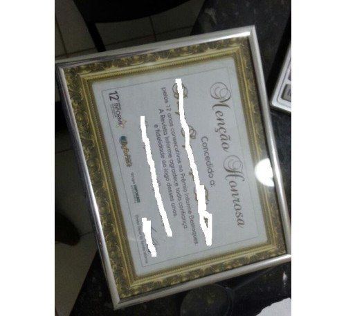 Quadro De Alumínio Simples