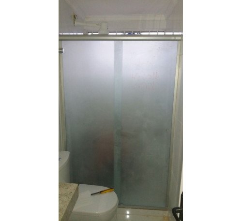 Box Frontal Jateado Com Vidro Incolor 2016.5