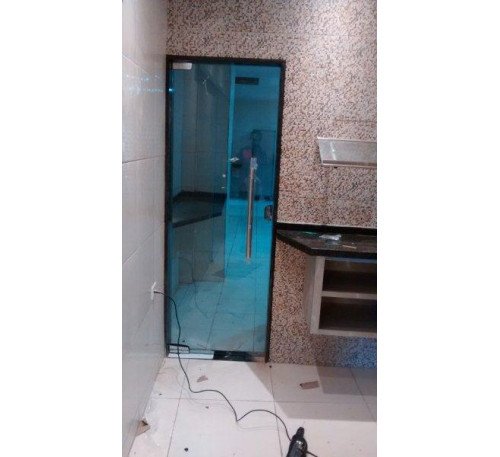 Porta Pivotante 70x210 Inc 8mm Com Mola Gds Ano 2015
